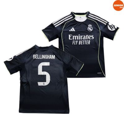 adidas アディダス ジュニア #5 ジュード・ベリンガム 25/26 レアルマドリード AWAY レプリカユニフォーム KPE23 JP3947