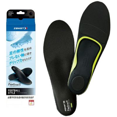 ZAMST ザムスト フットクラフト フットボールスタイル 高機能インソール LOWタイプ 37980