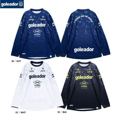 goleador ゴレアドール nevemguradationロングプラクティスシャツ 25AW G-2653