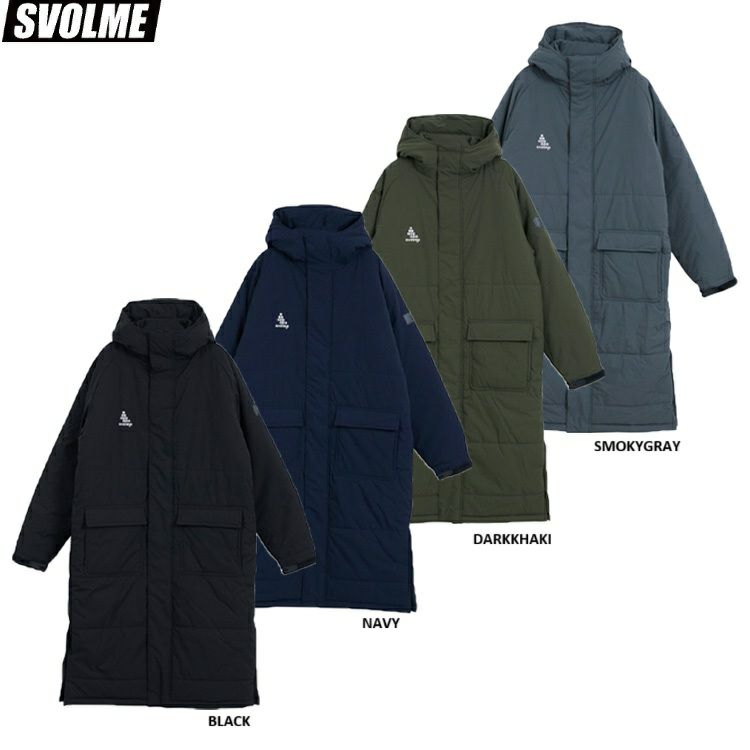 SVOLME スボルメ 発熱中綿ベンチコート 25AW 1253-47404 | 【公式