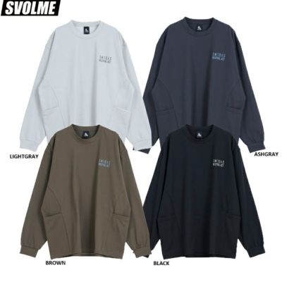《予約10月上旬発売》SVOLME スボルメ スクラムテッククルートップ 25AW 1253-46501