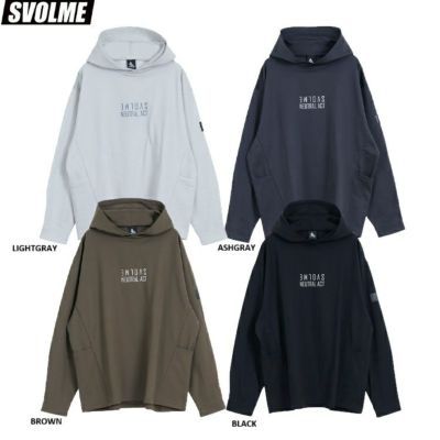 《予約10月上旬発売》SVOLME スボルメ スクラムテッククルーパーカー 25AW 1253-46601