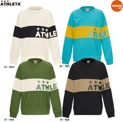ATHLETA アスレタ JRパネル切替クルーシャツ 25AW 03401J