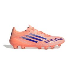 adidas F50 赤/黄 スパイクシューズ アディダス（adidas）（メンズ）サッカースパイク 土 人工芝用