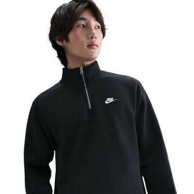 NIKE ナイキ NSW クラブ BB ハーフジップトップ ブラック fn3865-010