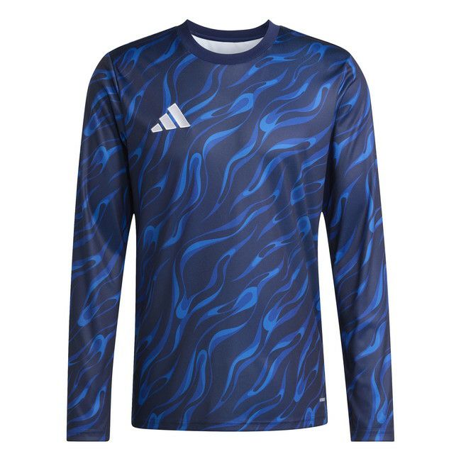 adidas ブルー/ブラック サッカーシャツ サイズO Kemari87 KISHISPO / キッズ アディダス サッカー日本代表 2024 ホーム