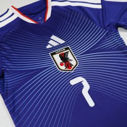 キッズ ＃7 三苫薫 アディダス サッカー日本代表 2026 ホーム レプリカ