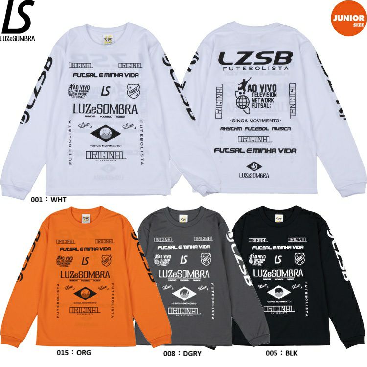 LUZeSOMBRA ルースイソンブラ ジュニア JR 1D TROLL L/S PRA SHIRT