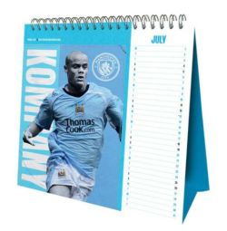 オフィシャル ライセンスグッズ】2026年 マンチェスターシティFC 卓上