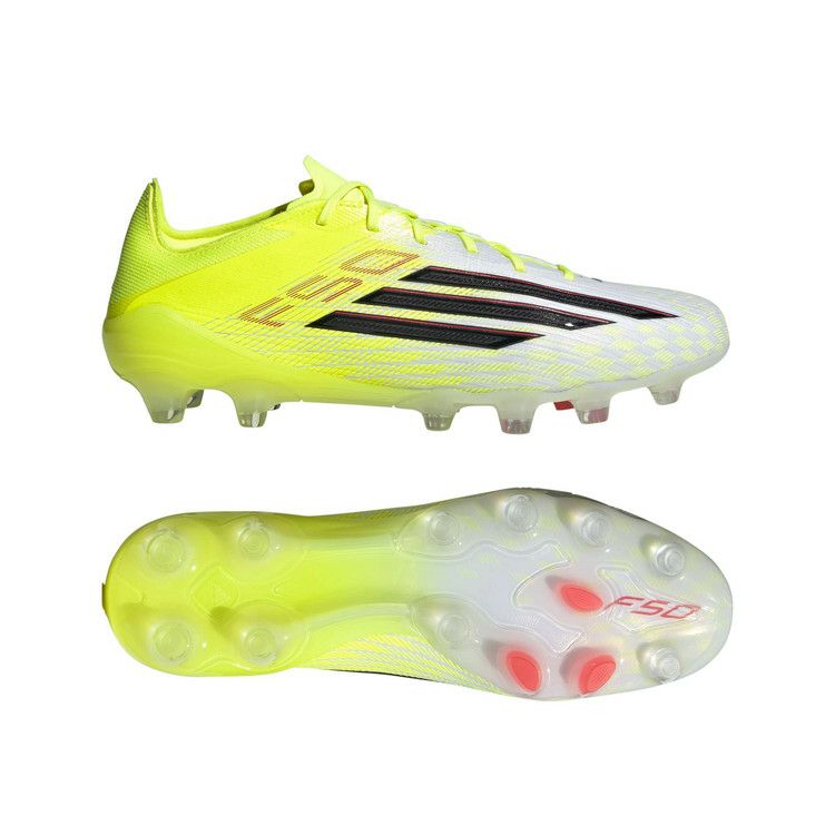 アディダス F50 ELITE FG(パープル×ホワイト×イエロー) adidas アディダス F50 ELITE FG(パープル×ホワイト×イエロー) NMR09