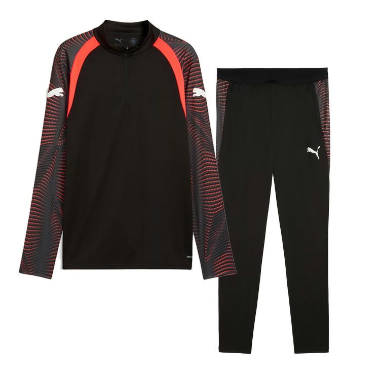 ふふふ PUMA プーマ INDIVIFINAL 1/4ZIP TRトップ TRパンツ 26SS 660875-01