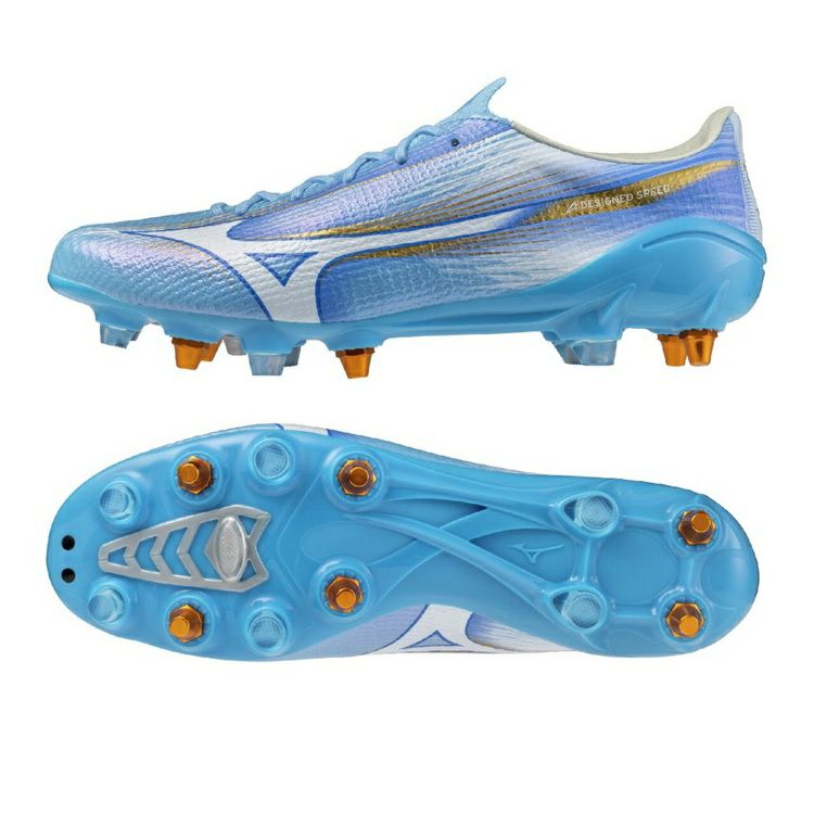 取替式スパイク》MIZUNO ミズノ アルファ 3 JAPAN MIX ユニティスカイ
