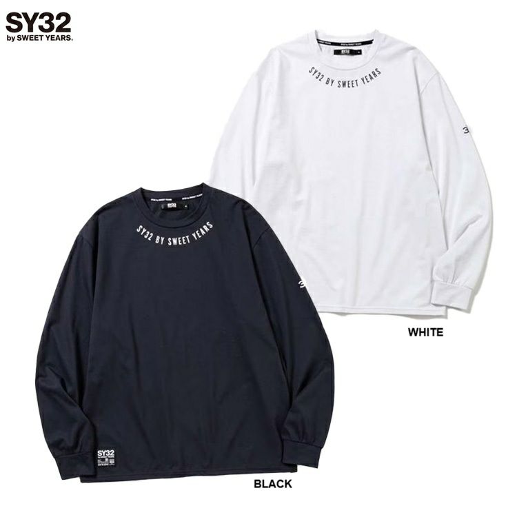 SY32 by SWEET YEARS ｴｽﾜｲｻｰﾃｨﾄｩｰ ﾊﾞｲ ｽｳｨｰﾄｲﾔｰｽﾞ NECK ROUND PRINT L